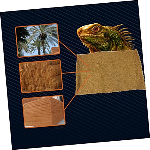 Reptile Pet Bedding Substrate Carpet Thick Wear-Resistant and Breathable for Snake Lizard Frog