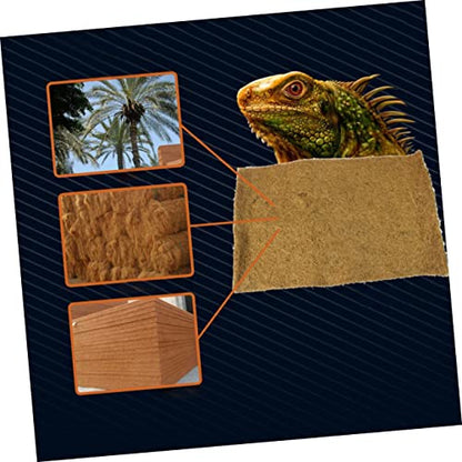 Reptile Pet Bedding Substrate Carpet Thick Wear-Resistant and Breathable for Snake Lizard Frog