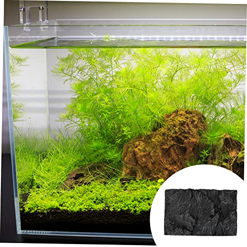 3D Rock Background Panel for Aquarium and Reptile Tanks Waterproof Fish Tank Decoration 45x28cm Realistic Aquarium Background Board