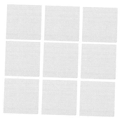 ORFOFE Aquatic Moss Mesh Net Moss Fixed Net Fish Tank Plant Mesh for Aquarium Decor - size: 10x10cm