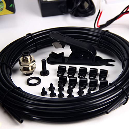 MistKing – Ultimate Misting System, 5th Gen | Used by Zoos, Institutions & Hobbyists | Expandable to 20 Nozzles | Extremely Fine Mist | 50 Micron Droplets | Upgraded Timer & Components | - size: Version 5, style: Ultimate