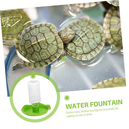 Balacoo Automatic Water Feeder for Crested Gecko Reptile Food Tray Water Bowl Easy to Clean Design