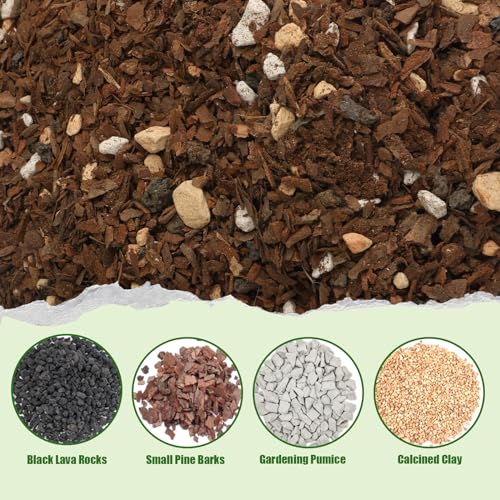 Doter Bonsai Soil Mix Ready to Use (4qt), Premium Fast Draining Organic All Purpose Potting Mix for All Varieties of Bonsai - size: 4qt