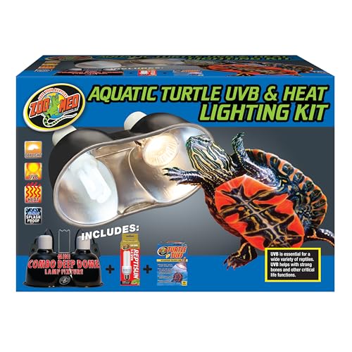 Zoo Med Aquatic Turtle UVB & Heat Lighting Kit