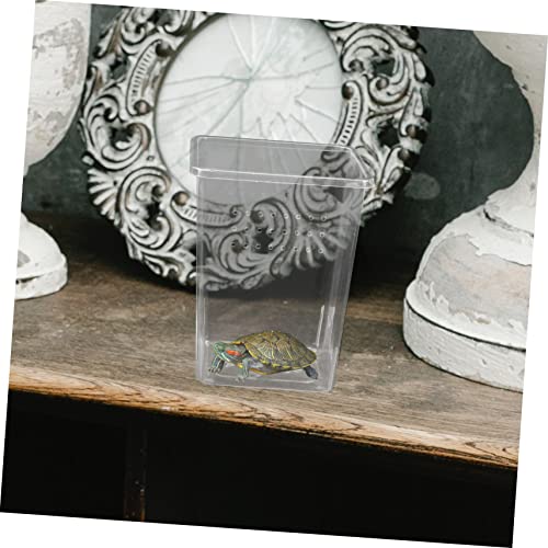 Sosoport 3pcs Incubator Habitat Boxes Small Enclosures for Tarantula Scorpion and Easy to Clean Bins Ventilation
