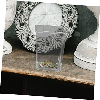 Sosoport 3pcs Incubator Habitat Boxes Small Enclosures for Tarantula Scorpion and Easy to Clean Bins Ventilation