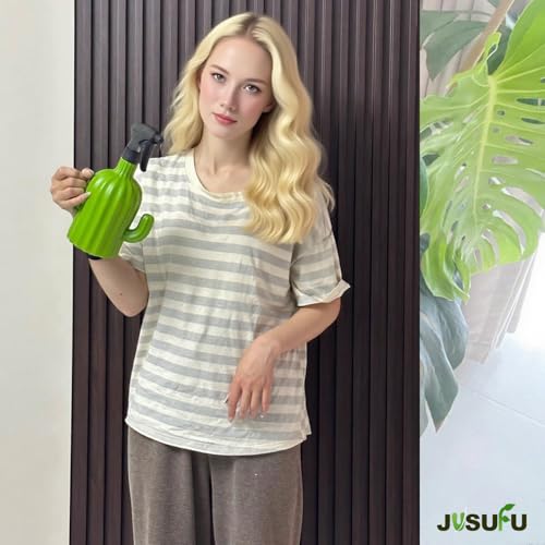 Plant Mister Spray Bottle，Spray Bottle for Indoor and Gardens, Continuous Water Mist Sprayer for Plants, Flowers, Cleaning (green 600ml/20oz) - color: green 600ml/20oz