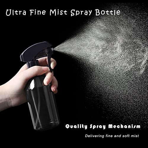 AORAKI Plant Mister Water Spray Bottle - Fine Mist Spray Bottle for Flowers, Plants, Gardening, Cleaning Solutions - 10oz, Plastic - style: 1 Pack