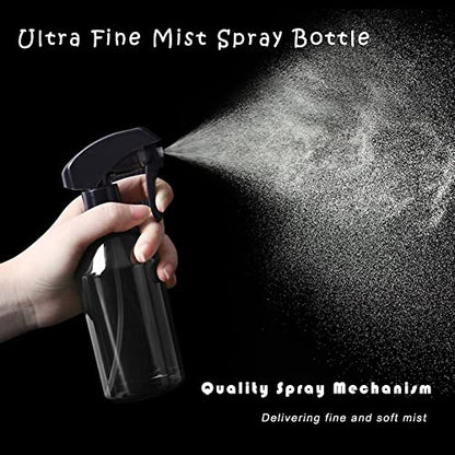 AORAKI Plant Mister Water Spray Bottle - Fine Mist Spray Bottle for Flowers, Plants, Gardening, Cleaning Solutions - 10oz, Plastic - style: 1 Pack