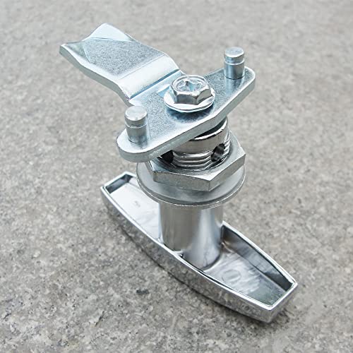 2PCS T Handle Lock Keyed Alike RV Garage Drawer Electrical Panel Door Latches Camper Shell Locks and Keys - size: 3.1"x2.3"
