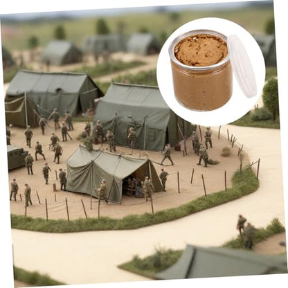 Microscopic Gardening Mud Scenic Base Material for Model Terrain Garden Planting Mud Ground Cover Material for Outdoor Scenery and Diorama Creation User Friendly and