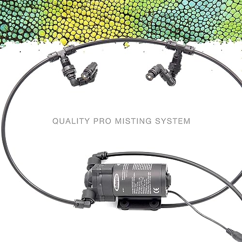 MrReptile Reptile Mister, Automatic Mister for Reptiles Terrarium Tank, Reptile Misting System for Chameleon Frog Turtle Vivarium Paludarium
