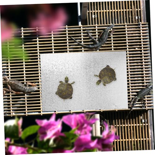 PRETYZOOM 2pcs Reptile Heating Pad with 38w Waterproof Reflective Thermal Mat for Terrarium Heat, Propagator Heat Mat Suitable for Snakes, Turtles, Geckos, and Amphibians Winter Warming