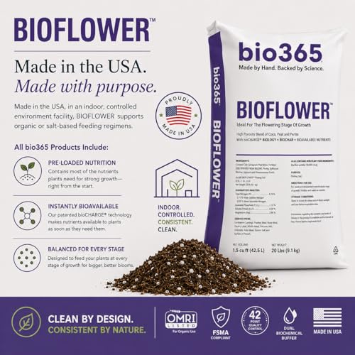 BIOFLOWER - 1.5cu ft - Bag - Blend of Fine Coir, Coarse Peat, & Super Coarse Perlite - color: BIOFLOWER, size: 1.5 Cubic Feet