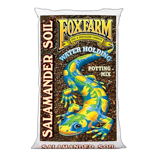 FoxFarm Salamander Soil Potting Mix, 1.5cu ft - Watering Holding Properties, Made for Plants and Cuttings, Indoor/Outdoor Cultivation - Reduces Frequent Waterings