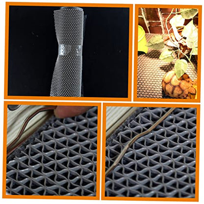 Levemolo 1set Reptile Carpet Mat Terrarium Liner for Snakes Lizards and Turtles Reusable and Washable Easy to Cut for Leak-Resistant Bedding for Reptile Habitats