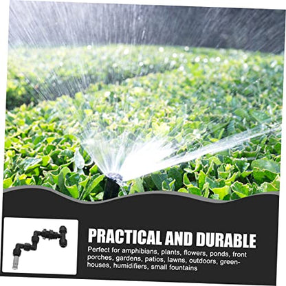 Toyvian Reptile Tank Mister Nozzle Spray Head for Humidifying Plants Gardens and Terrariums Design for Comfortable Pet Environments Fine Mist Atomization for - size: 10.00X9.00X2.00CM