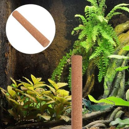VOSAREA Reptile Wood Branch for Climbing and Basking, Natural Cork Wood Material, Sturdy and Fun Habitat Decoration for Reptiles and Lizards in Homes and Training Areas