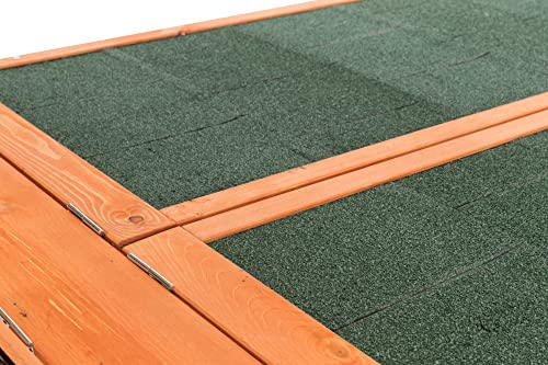 Outdoor Run with Mesh Cover (XL) - size: 94.0"L x 46.0"W x 31.0"H