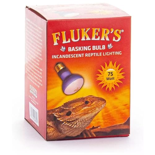 Fluker's (3 Pack) Basking Spotlight Bulbs for Reptiles 75 watt