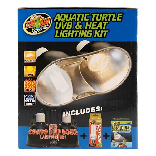 Zoo Med Aquatic Turtle UVB & Heat Lighting Kit