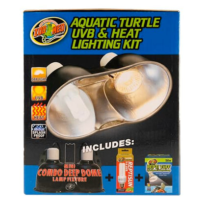 Zoo Med Aquatic Turtle UVB & Heat Lighting Kit