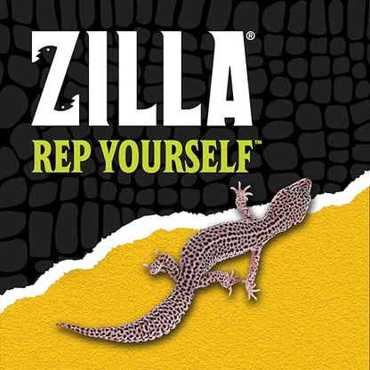 Zilla Desert Habitat Accessory Kit, Starter Kit for Reptiles, Easy Start for Desert-Dwelling Reptiles, Includes Lighting, Bedding and Food, Ideal for Size 10G Terrariums - size: Desert Accessory Kit, style: Desert Habitat