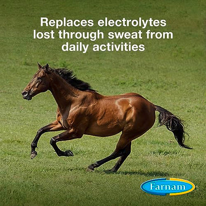Farnam Apple Elite Horse Electrolytes Powder Supplement, Replaces Vital Minerals, Encourages Hydration, Sugar-Free, Contains Sodium, Potassium, Calcium & Magnesium, Apple Flavored, 5 lb - size: 20 pounds