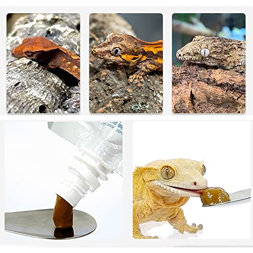 2Pcs Reptile Powder Fruit Mixing Stirring Food Feeding Spoon fit Crested Gecko Gargoyle Bearded Dragon - size: 0.5 Ounce (Pack of 2)