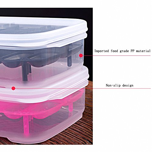 Reptile Breeding Box OMEM Reptile Lizard Incubation Box, Hatchery Box, Suitable for Hatching Snake, Lizards, Lions Mane, Reptiles (Transparent) - color: Transparent