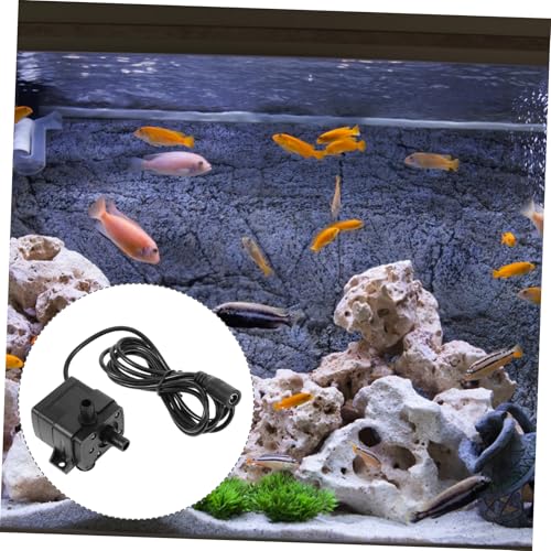 Compact Aquarium Pump Submersible Fish Tank Pond Pump for Small to Medium Size Water Features
