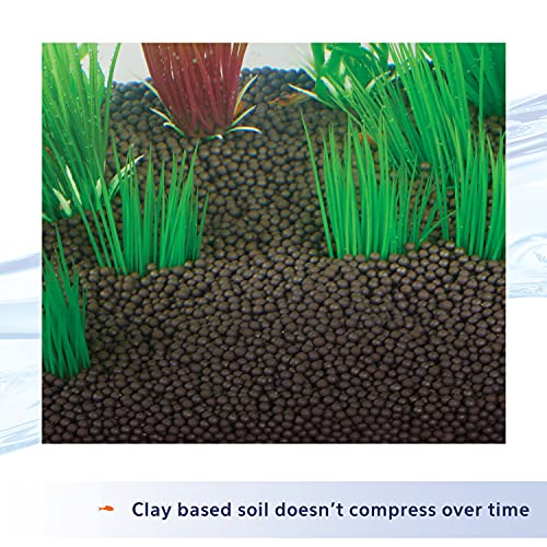 Aqueon Plant and Shrimp Aquarium Substrate, Aqua Soil for Fish Tanks, 5 Pounds - size: 5 Pounds