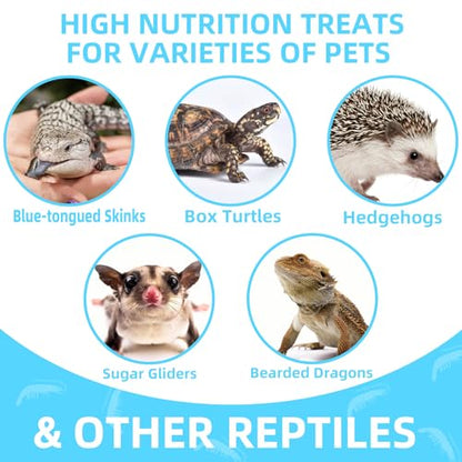 3.5 Oz Freeze Dried River Shrimp Turtle Food, Shrimp for Turtle, Nutrient Rich Treat for Reptiles, Sugar Gliders, Hedgehogs, Tropical Fish