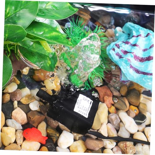 Kisangel USB Mini Submersible Water Pump Quiet Operation Pet Fountain Pump for Cat Water Table Aquarium and Fish Tank Compact and Portable Design with Strong Suction Function