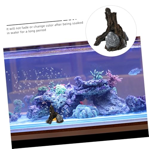 Tortoise Climbing House Reptile Hiding Cave Natural Bark Hideout Platform for Turtle Lizard Habitat Decor Pet Shelter Hideaway