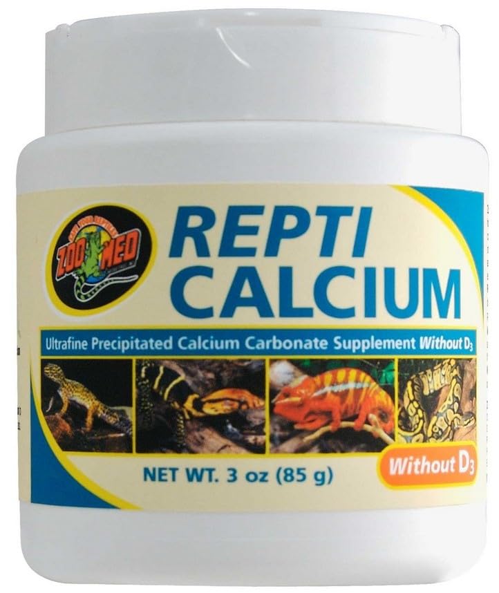 Zoo Med Repti Calcium Without D3 3 oz - Pack of 2