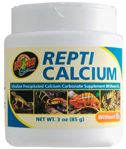 Zoo Med Repti Calcium Without D3 3 oz - Pack of 2