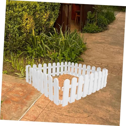 Toddmomy 4pcs Plastic Pet Fences Durable Outdoor Tortoise Playpens Pet Isolation Tools for Turtle Breeding and Sunbathing Enclosures