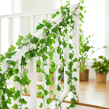 270 Feet 36 Pack Fake Vines for Room Decor, Artificial Ivy Greenery Garland Vine Leaves, for Bedroom, Garden Wall, Indoor Outdoor