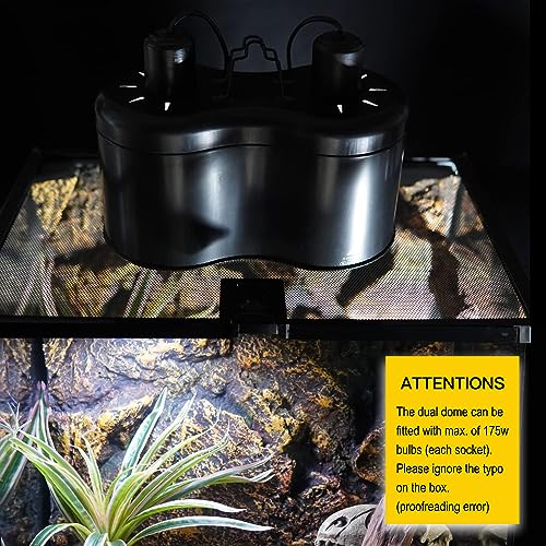Dual Dome and 10.0 24W UVB Light Combo