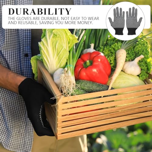 Anti-Bite Gloves, Pet Chewing Protective Handling Gloves for Bird & Parrot - color: Black