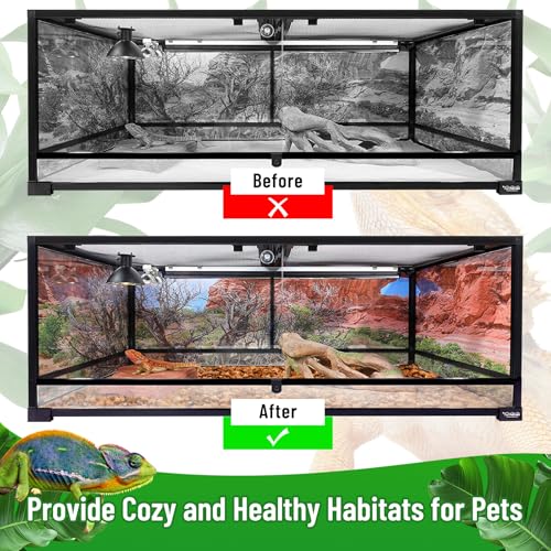 Riare 4 Pack Natural Coconut Chip Substrate for Reptiles- Compressed Coconut Husk Reptiles Bedding, Coco Husk Chip Terrarium Substrate for Snakes, Tortoises, Ball Python, Frogs, Bearded Dragon, Lizard - color: 4 pack