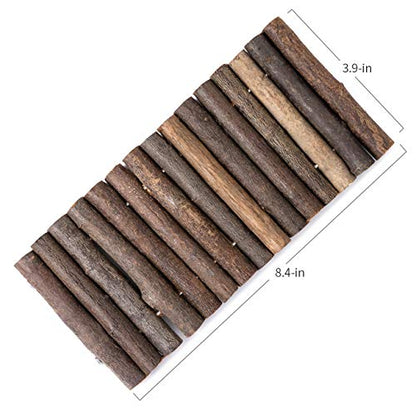 Niteangel Wooden Ladder Bridge, Hamster Mouse Rat Rodents Toy, Small Animal Chew Toy - size: 8.4'' x 3.9''