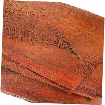 5 Sheets Natural Tree Bark for Fish Breeding and Garden Decor for Aquariums and Planting Unique Aesthetic for Home and Office Spaces