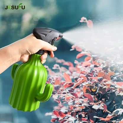 Plant Mister Spray Bottle，Spray Bottle for Indoor and Gardens, Continuous Water Mist Sprayer for Plants, Flowers, Cleaning (green 600ml/20oz) - color: green 600ml/20oz