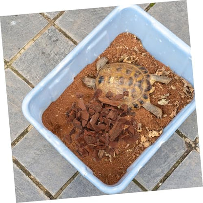 WOONEKY 1bag Reptile Bark Bedding Bark Chips for Reptiles Natural Tree Decor Terrarium Substrate Lizard Bedding Chips Tank Decor