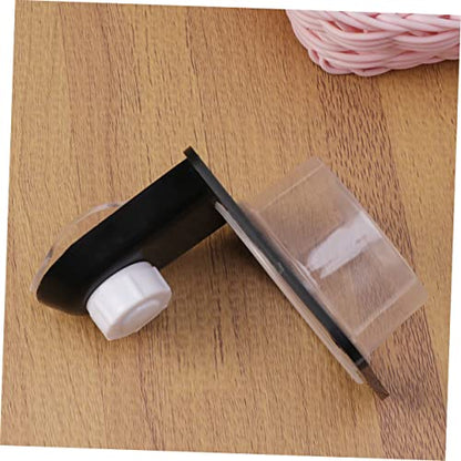 BESPORTBLE 9pcs Reptile Food Bowl Black Suction Cup Style Feeding Dish for Tortoise Lizard and Reptile Water Needs Easy to Clean Durable Design for Tanks and Boxes