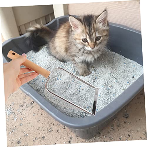 YARNOW Reptile Litter Scoop Durable and Reusable Litter Shovel for Turtles Lizards Geckos Snakes More for Easy Cleanup of Substrate and Waste