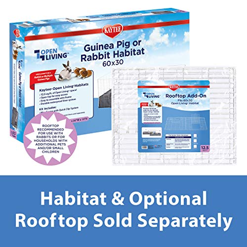 Kaytee Open Living Pet Guinea Pig or Rabbit Habitat Replacement Liner 60" x 30" - size: 60.0"L x 30.0"W x 0.1"H