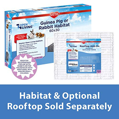 Kaytee Open Living Pet Guinea Pig or Rabbit Habitat Replacement Liner 60" x 30" - size: 60.0"L x 30.0"W x 0.1"H